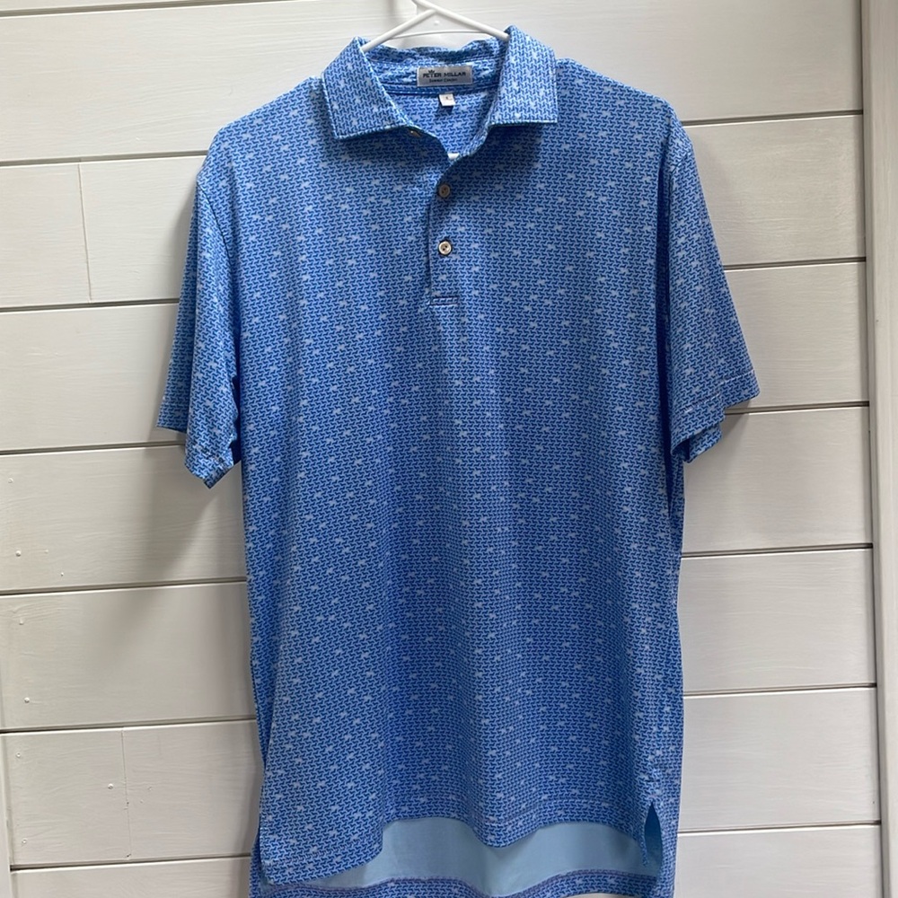 Peter Millar Golf Polo- Weiner Dog Print